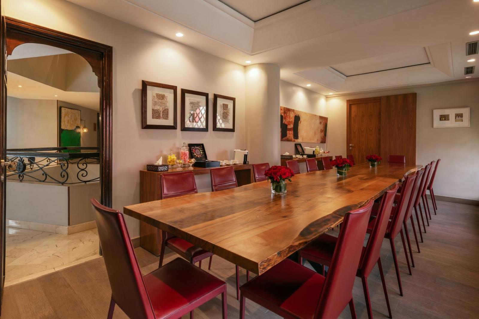 Hivernage Hotel & Spa Marrakesh Bagian luar foto The dining room