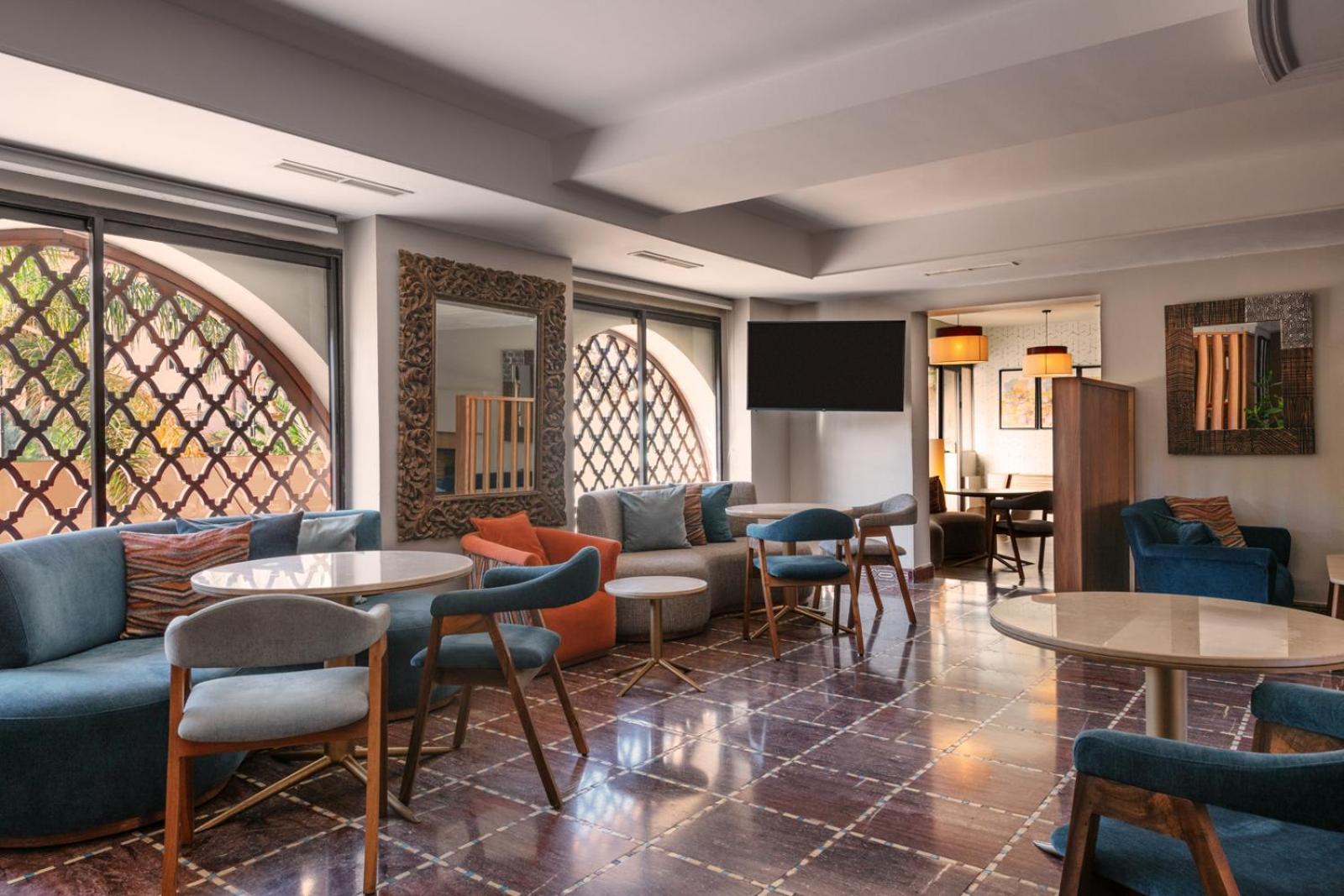 Hivernage Hotel & Spa Marrakesh Bagian luar foto The lounge at the airport