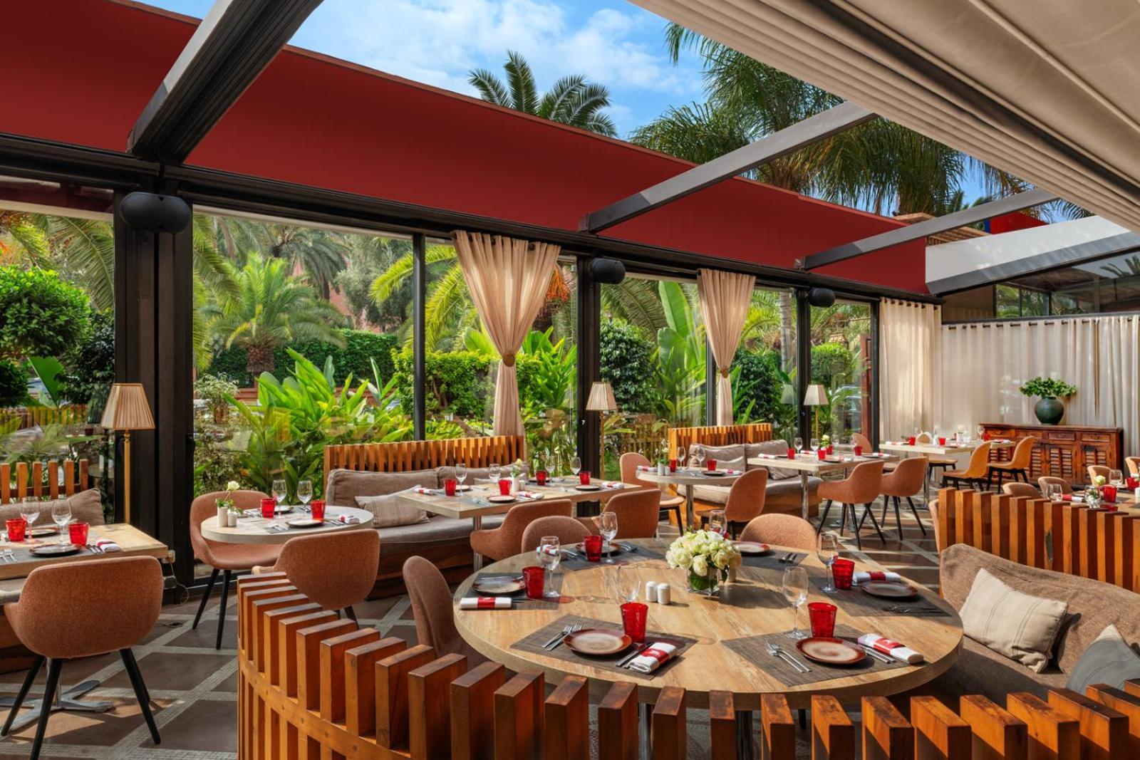 Hivernage Hotel & Spa Marrakesh Bagian luar foto The Deck