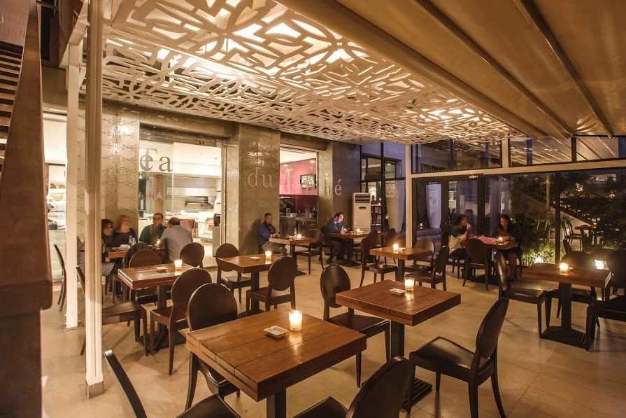Hivernage Hotel & Spa Marrakesh Bagian luar foto The interior of the restaurant