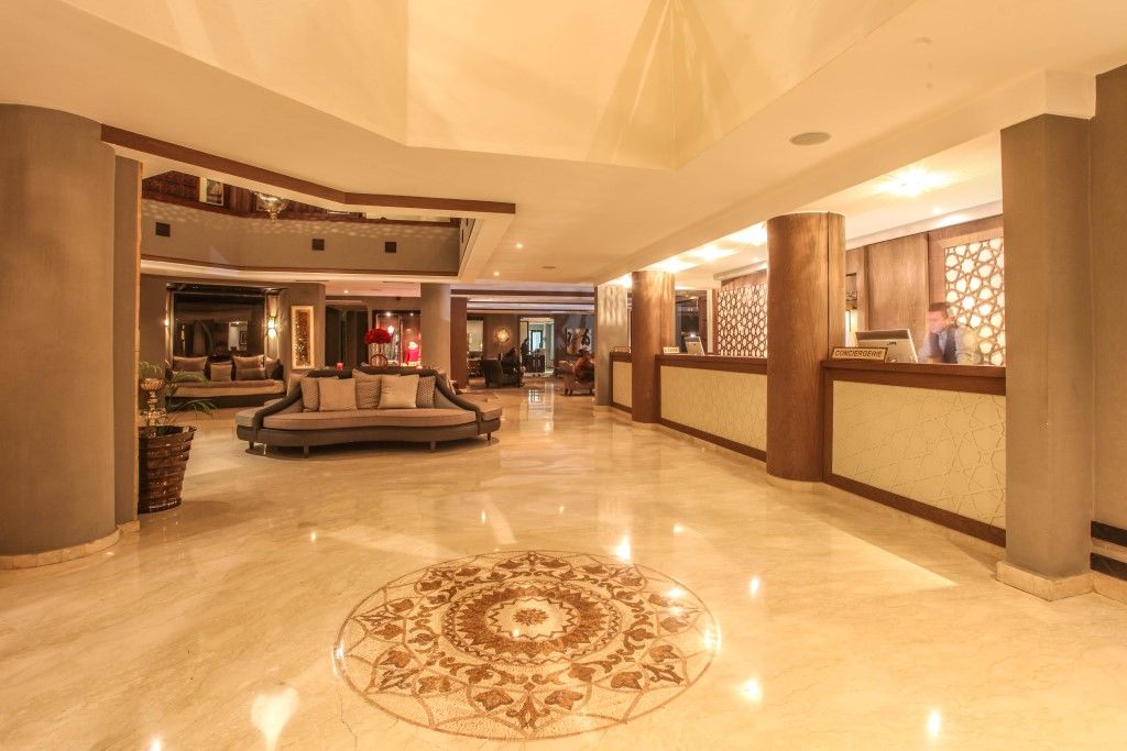 Hivernage Hotel & Spa Marrakesh Bagian luar foto Lobby