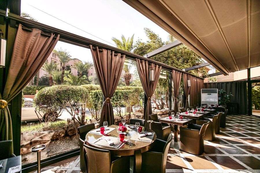 Hivernage Hotel & Spa Marrakesh Bagian luar foto The Terrace